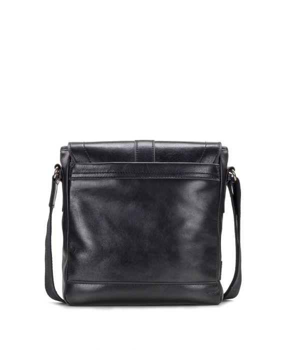 Male - North/South Crossbody Bag - Heritage - black - by Patricia Nash - View 3 of 7