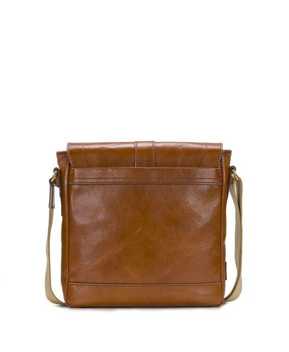 Male - North/South Crossbody Bag - Heritage - black - by Patricia Nash - View 8 of 14