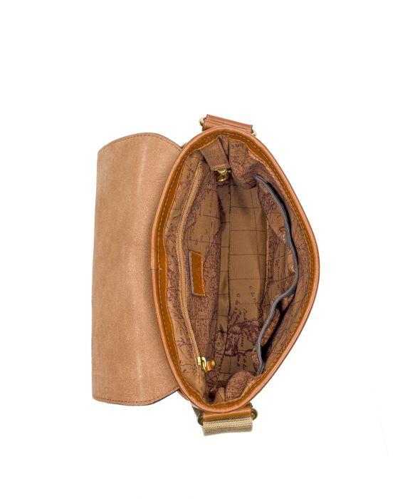 Male - North/South Crossbody Bag - Heritage - black - by Patricia Nash - View 10 of 14