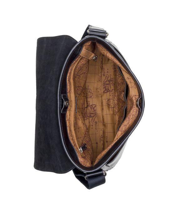 Male - Messenger II Bag - Heritage - black - by Patricia Nash - View 4 of 5