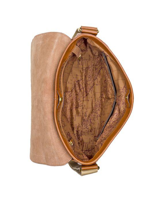 Male - Messenger II Bag - Heritage - tan - by Patricia Nash - View 4 of 6
