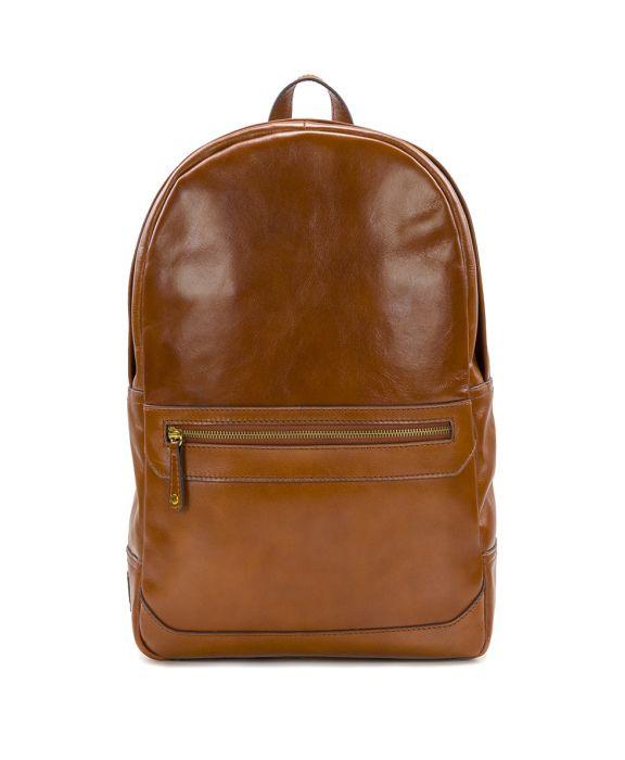 Male - Backpack - Heritage Leather - tan - by Patricia Nash - View 1 of 6