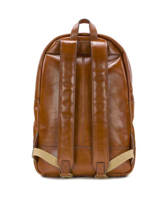 Male - Backpack - Heritage Leather - tan - by Patricia Nash - View 2 of 6