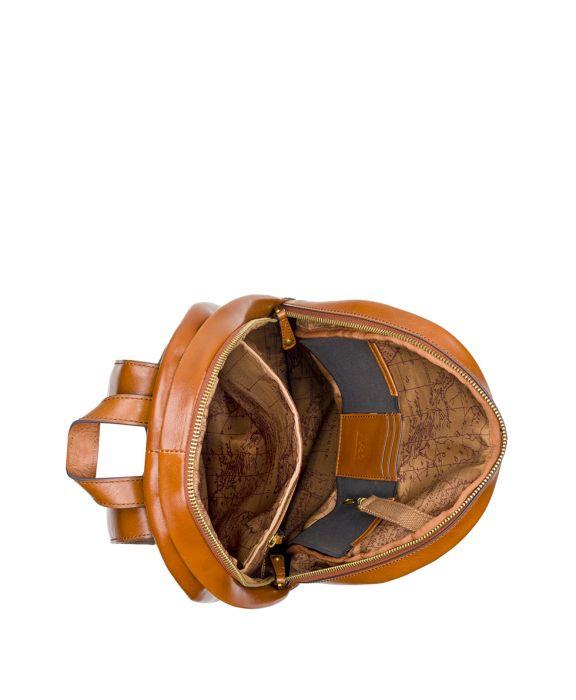 Male - Backpack - Heritage Leather - tan - by Patricia Nash - View 4 of 6