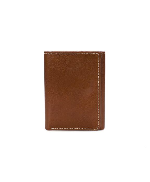 Male - Trifold ID Wallet - Heritage - tan - by Patricia Nash - View 1 of 4