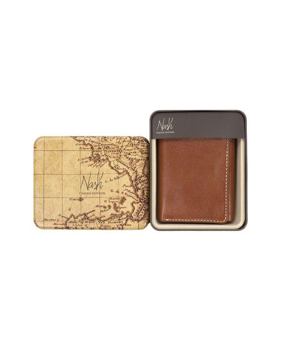 Male - Trifold ID Wallet - Heritage - tan - by Patricia Nash - View 4 of 4