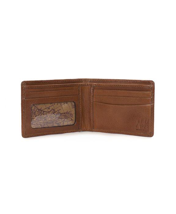 Mens - Double Billfold ID Wallet - Heritage - tan - by Patricia Nash - View 2 of 4