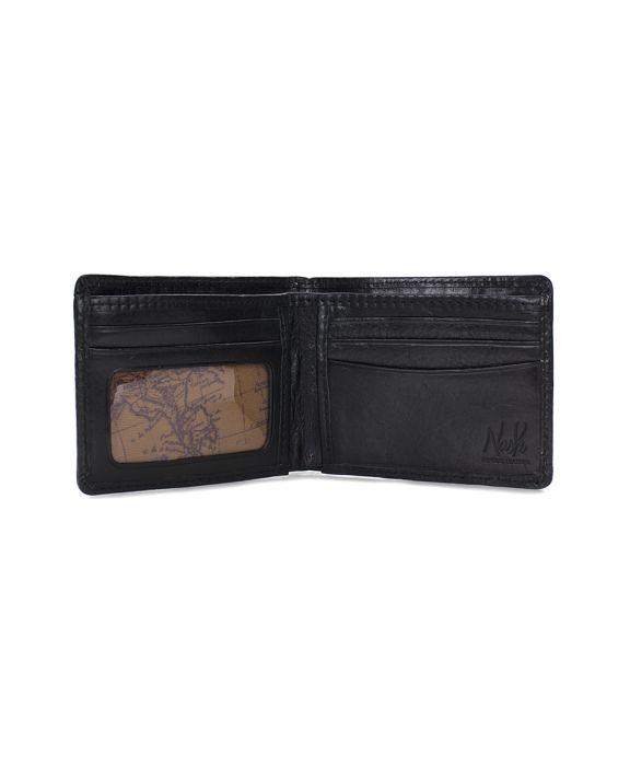 Mens - Double Billfold ID Wallet - Heritage - black - by Patricia Nash - View 2 of 4