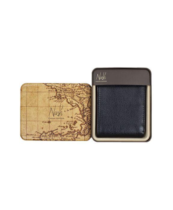 Mens - Double Billfold ID Wallet - Heritage - black - by Patricia Nash - View 4 of 4