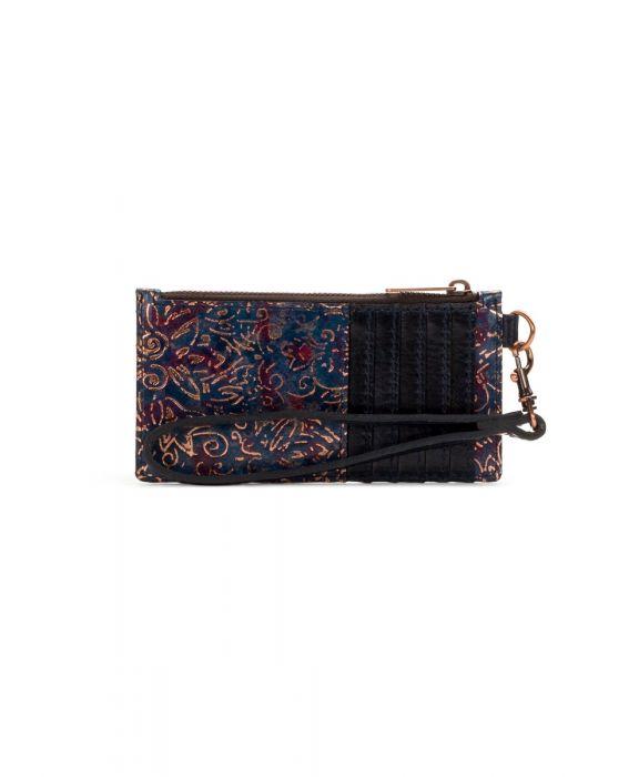Almeria Credit Card Wristlet - Kimono Tapestry