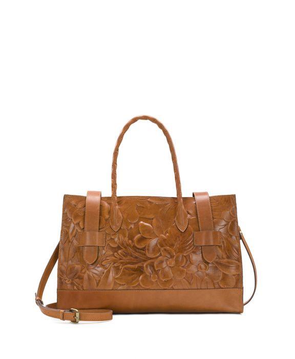 Lucetta Tote - Spring Floral Deboss