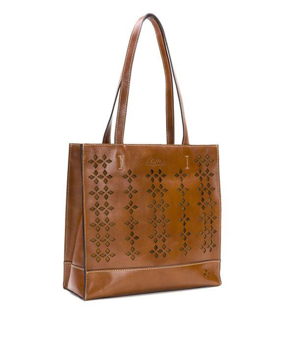 Toscano North/South Tote - Perforated – Patricia Nash
