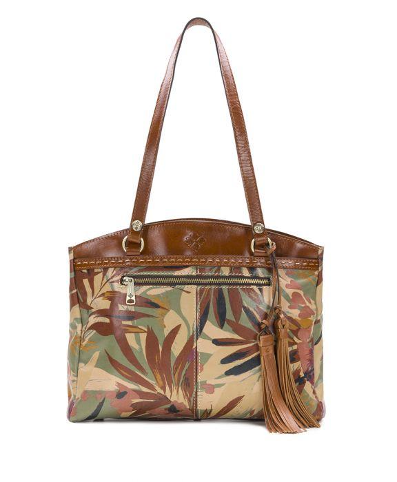 Poppy Tote - Palm Leaves
